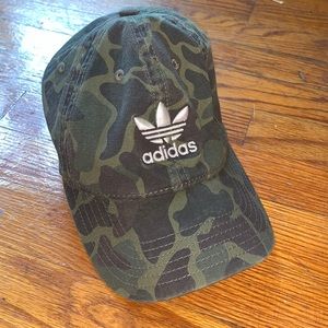 Adidas Ball Cap. Army. Gently Used.